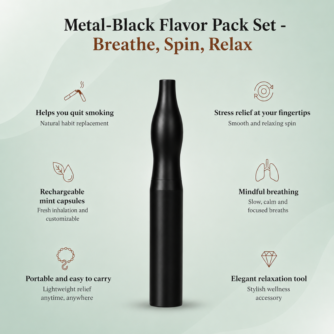Portable Inhaler for Anxiety and Cravings