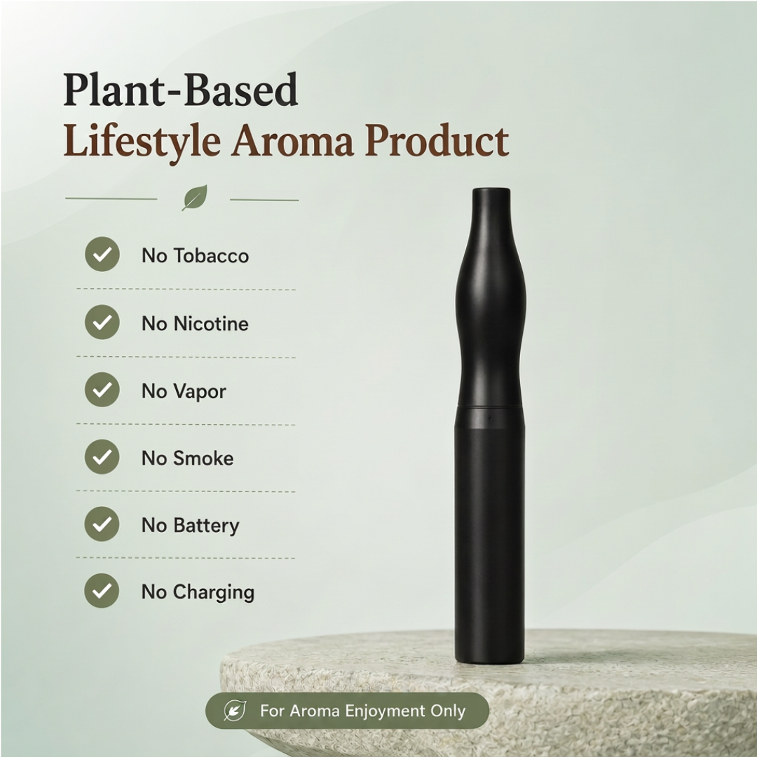 Portable Inhaler for Anxiety and Cravings